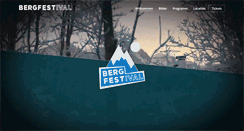 Desktop Screenshot of berg-festival.com